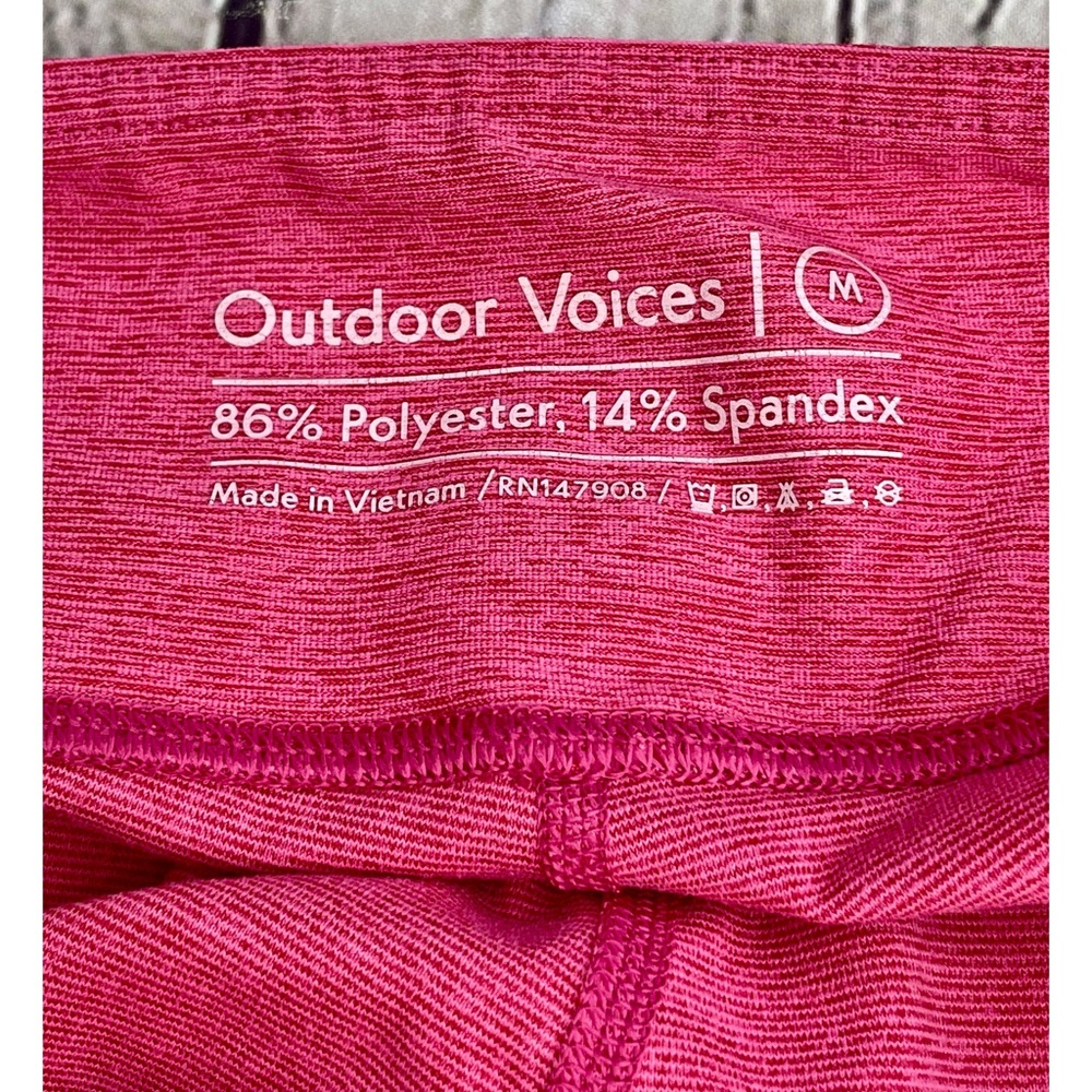 Outdoor Voices Pink 7/8 Warm Up Leggings - Picture 15 of 16
